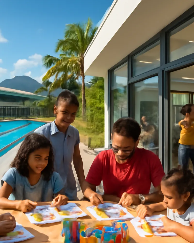 En Guadeloupe, les fonds européens propulsent le sport, l'éducation et la culture avec des installations comme des piscines olympiques et des centres culturels