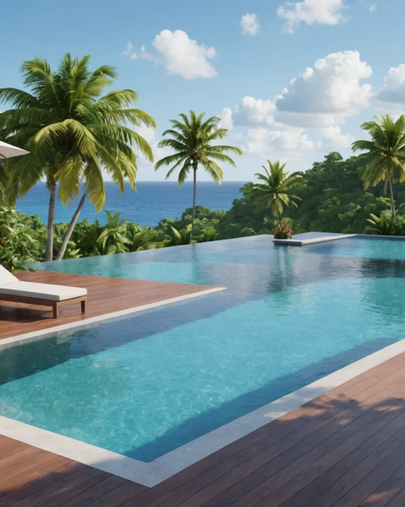 Les tendances en design et aménagement des piscines proposées par les entreprises locales spécialisées en Guadeloupe