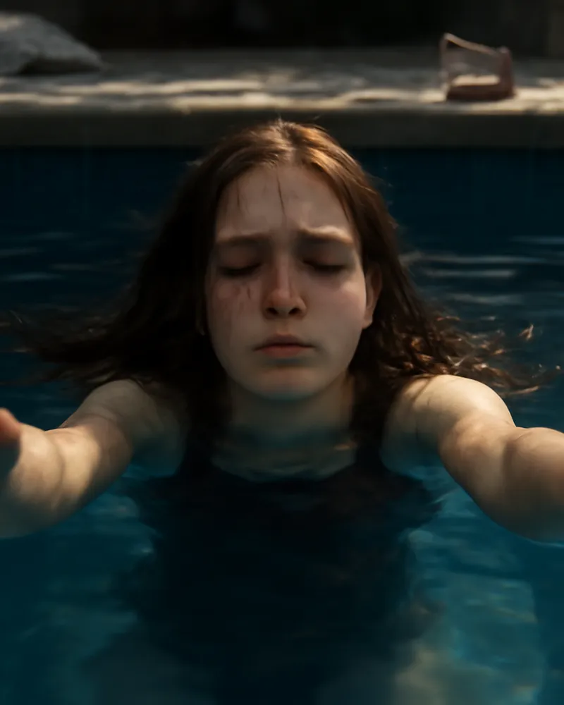 Une tragédie à la piscine : une jeune fille victime d'une noyade